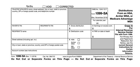 1099-sa box 3 distribution code 1|is 1099 sa taxable income.